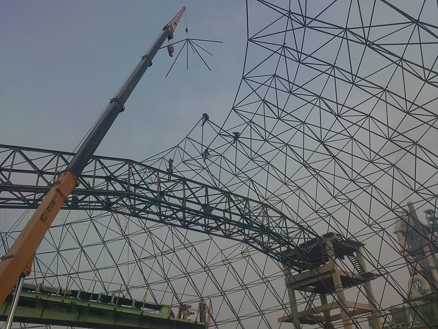 广西网架施工